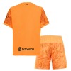 Camisola + Calções Guarda-Redes AC Milan Criança 2025-26 Laranja
